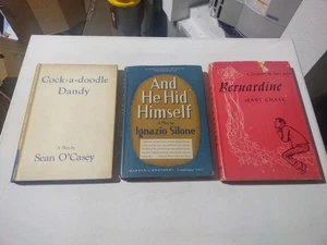 3 HC PLAY BOOKS: COCK-A-DOODLE DANDY, AND HE HID HIMSELF, BERNARDINE MARY CHASE - Imagen 1 de 24