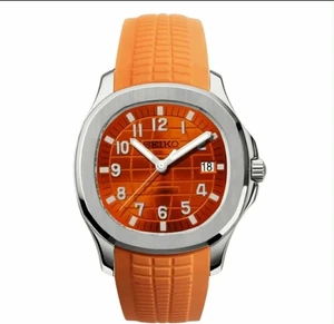 RELOJ HOMBRE SEIKO MOD NARANJA AUTOMÁTICO MOVIMIENTO NH35 PERSONALIZADO NUEVO - Imagen 1 de 10