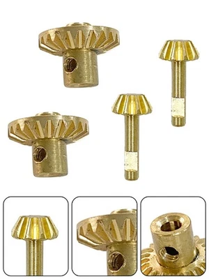 10T / 23 T Gear Yellow B16 B36 C14 Brass C24 C34 C44 D99 MN99S Front & Rear - Image 1 of 4