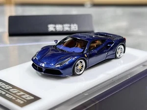 Modellino sportivo rigido BN 1:64 CL blu 488 GTB auto in resina pressofusa - Foto 1 di 10