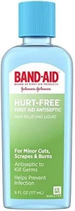 Band-Aid Hurt Free Antiseptic Wash, Assorted, 6 Fl Oz - Picture 1 of 1