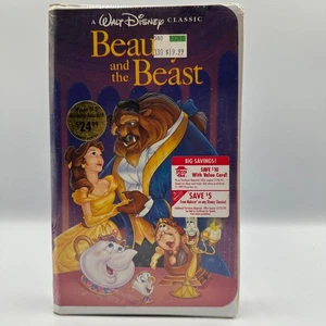 Beauty And The Beast VHS Walt Disney Classic 1992 Animated Family Film - Picture 1 of 2