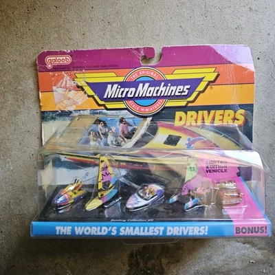 Micro Máquinas Galoob Drivers Navegación #2 Años 90 Edición Limitada Juguete Coleccionable Foto 1 de 3