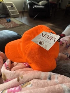 XETRA Blaze Orange Insulated Hunting Hat W/Ear Muffs NWT One Size - Picture 1 of 12