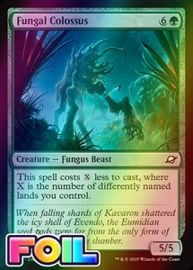 x1 Fungal Colossus FOIL EOE Edge of Eternities MTG 184 M/NM 1x - Bild 1 von 3