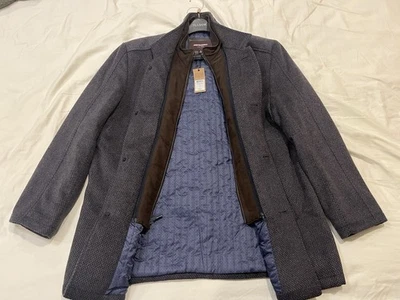 Abrigo de coche Johnston & Murphy XL Upton para hombre Foto 1 de 3