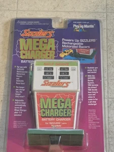 New Sealed 1997 Sizzlers Mega Charger Battery Charger Race Car Gas Pump - Picture 1 of 3