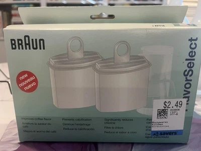 Paquete de 2 filtros de agua Braun Brita KFT16 KWF2 Foto 1 de 4