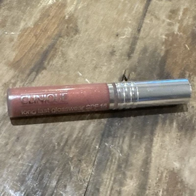 Clinique Long Lasting Glosswear Lip Gloss SPF 15 Stellar Plum 07 .07 Oz Travel - Image 1 of 3