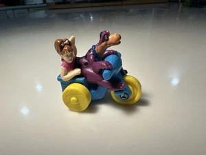 Flintstones Abmlin Dino Dinosaur Pebbles Toy Figure Cake Topper Collectible Car - Picture 1 of 7