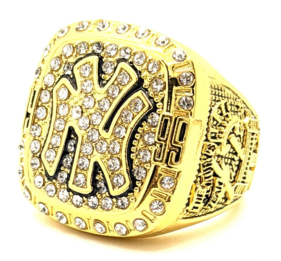 MLB / Anillo Campeonato Serie Mundial Yankees de Nueva York 1999 / Rivera Foto 1 de 4