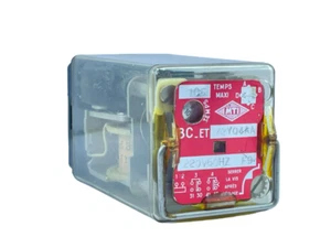 MTI BC_ET 72Y04AA 220V 60HZ F9 Electric Time Relay 10S Voltage Emission - Picture 1 of 12