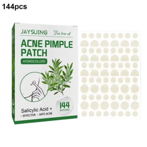 Tea Tree Oil Acne Pimple Patches Translucent Matte Hydrocolloid Salicylic Acid T - Picture 1 of 7