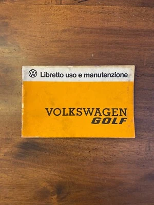 Uso e Manutenzione - Volkswagen Golf - Immagine 1 di 4