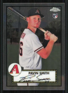 2021 Topps Chrome Platinum Anniversary #23 Pavin Smith RC - Picture 1 of 2