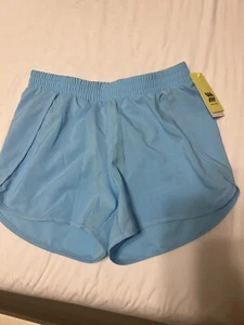 All In Motion Shorts Blue Girls 14 NWT - Picture 1 of 5