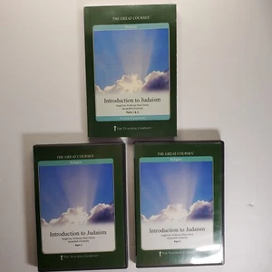 The Great Courses : Introduction to Judaism by Shai Cherry 2004 4 DVD Guidebook - Picture 1 of 7