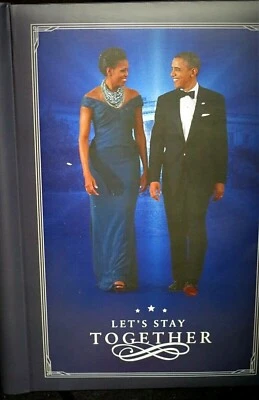 Barack & Michelle Obama Journal NEW! Lets Stay Together Hardcover RARE! Wiro  - Image 1 of 4