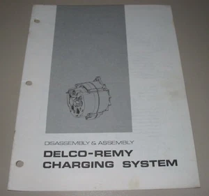 Service Manual Caterpillar Gabelstapler Delco-Remy Charging System 02/1971! - Foto 1 di 1
