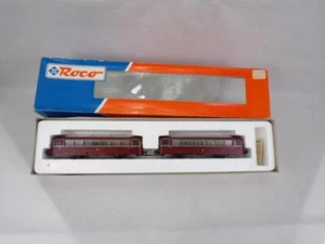 Boxed Roco 43018 red Railbus carriage set 1H32 - Picture 1 of 11