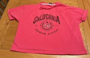Mädchen Cropped T Shirt Gr. 10-11 Jahre von George - Bild 1 von 3