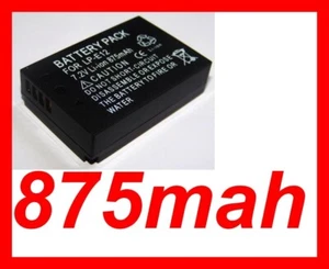 ★★★ 895mAh Batterie Pour Canon EOS 100D M10 M50 M100 Rebel SL1 LP-E12 LPE12 - Imagen 1 de 1