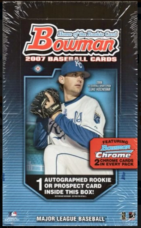 2007 Bowman Topps Baseball Cards - Image 1 of 1