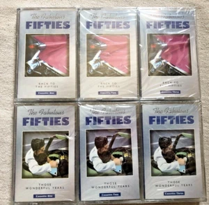 Lot The Fabulous Fifties Cassette tapes.  2 Sets - Back to the Fifties - - Picture 1 of 2