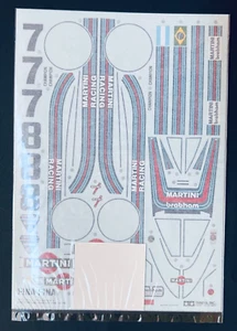 Tamiya Decals for1/12 BRABHAM BT44B 1975 F1. Item12042 from japan - Picture 1 of 2