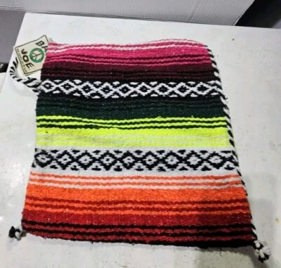 Bolso de mano Baja Joe Authenic Santa Fe para llevar todo rojo neón negro multicolor  Foto 1 de 4