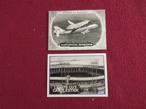 Lights out at candlestick Park 1990 score baseball card W/SPACE SHUTTLE LAUNCH - Picture 1 of 2