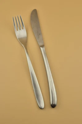 Auerhahn SILK 18/10 Edelstahl 2 Teiliges Dessertbesteck NOTE 3 - Bild 1 von 4