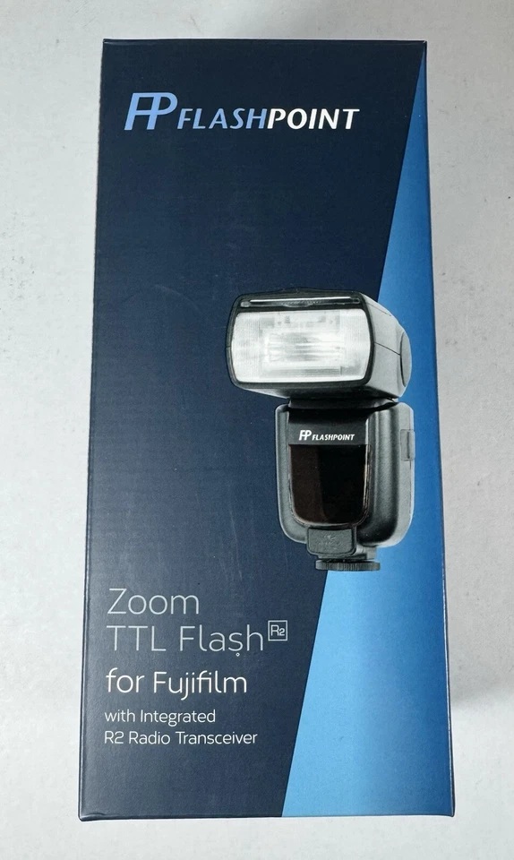 Flashpoint FPLFSMZFU Zoom R2 Manual Flash Integrated R2 Radio Transceiver  FUJI - Image 1 of 4