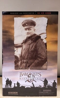 Bayonetas y alambre de púas Sideshow escala 1:6 Primera Guerra Mundial alemán El Barón Rojo Foto 1 de 4