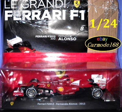 Ferrari F2012 Fernando Alonso #5 2012 1:24 + N 8 Le Grandi Ferrari Centauria - Immagine 1 di 4