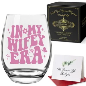 Bridal Shower Wine Glass Gifts for Bride Bachelorette Gifts for Bride to Be W... - Picture 1 of 5