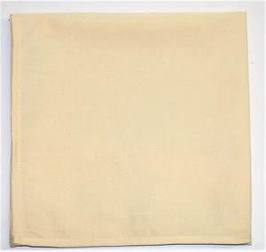 (6) Riegel Premier Restaurant Quality Napkins ~ Champagne ~ 22" x 22" **NEW** - Picture 1 of 1