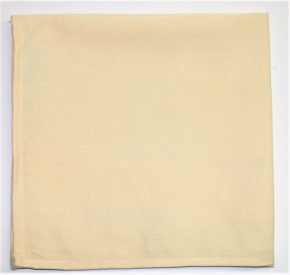 (6) Riegel Premier Restaurant Quality Napkins ~ Champagne ~ 22" x 22" **NEW** - Image 1 of 1