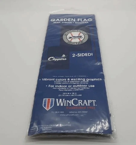 Columbus Clippers Baseball Flag Garden Cheer Flag Banner Sport 2 Sided In or Out Cover