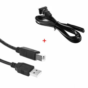 USB + POWER CABLE FOR CANON PIXMA MG2920 MG3029 MG3220 MG3620 MG5420 PRINTER - Picture 1 of 1