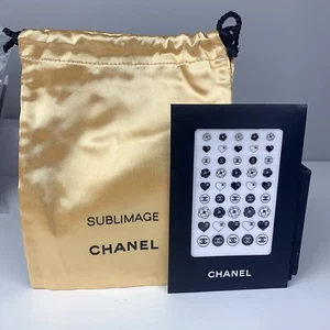 (1) Rare Chanel LE Nail Sticker Set (45pcs)+ Chanel Pouch Beauty VIP Member Gift - Picture 1 of 12
