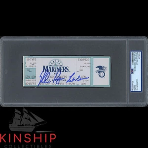 Nolan Ryan signed Final Game Ticket PSA DNA Slab Inscribed "Last Game" C3920 - Picture 1 of 1