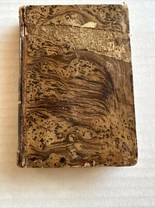 Waverly Novels  Vol 1II by Sir Walter Scott 1836 Antiquarian Mini Book Barcelona - Picture 1 of 9