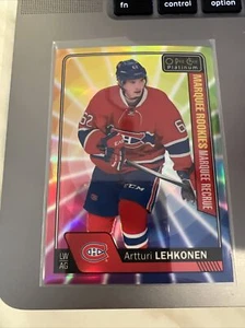 2016-17 O-Pee-Chee Platinum Rainbow Color Wheel Artturi Lehkonen #186 Rookie RC - Picture 1 of 2