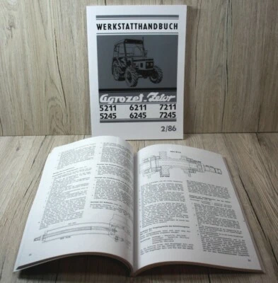 Zetor Werkstatthandbuch Traktor Agrozet 5211 6211 7211 5245 6245 7245 - Bild 1 von 2