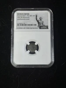 🔷NGC Roman Empire AE3 / AE4 Constantine 1 (BI Nummis) the Great NGC Ancients 🔶 - Picture 1 of 4