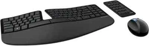 Ensemble de bureau Microsoft Sculpt Ergo - Clavier arabe QWERTY - Neuf - Photo 1/7