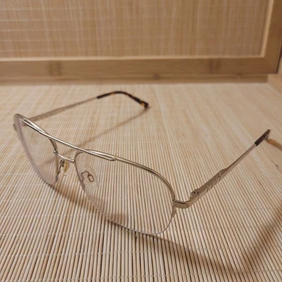 ​Stetson XL 31 Men's Aviator Eyeglass Frames Silver Half Rim Prescription... - Image 1 of 4