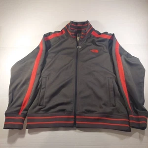 The North Face Herren A5 Serie Trainingsjacke durchgehender Reißverschluss rot/grau L gebraucht, in einwandfreiem Zustand - Bild 1 von 8