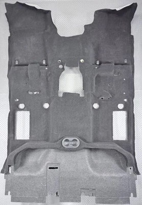 ✅ 2013-24 RAM 1500 classe. 2500 3500 CREW CAB OEM TAPETE DE ASSOALHO PRETO Pan Silenciador - Imagem 1 de 4